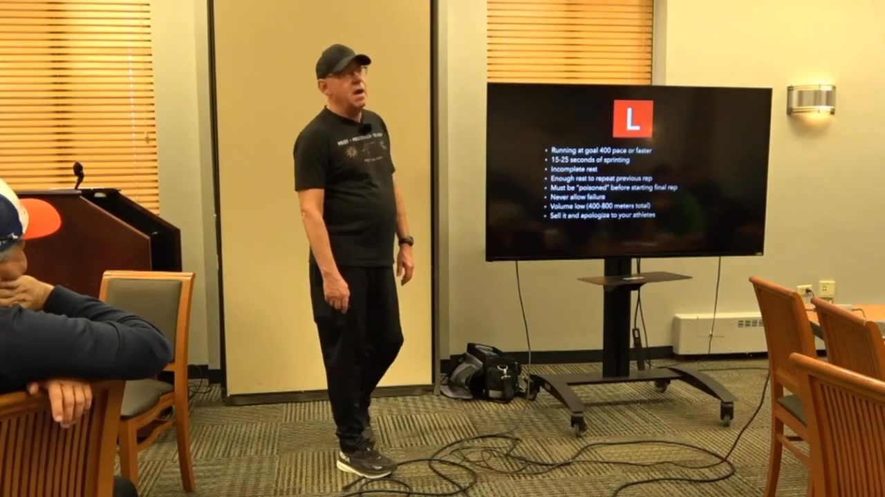 Lactate workouts for the 400m | Coach Tony Holler | Facebook