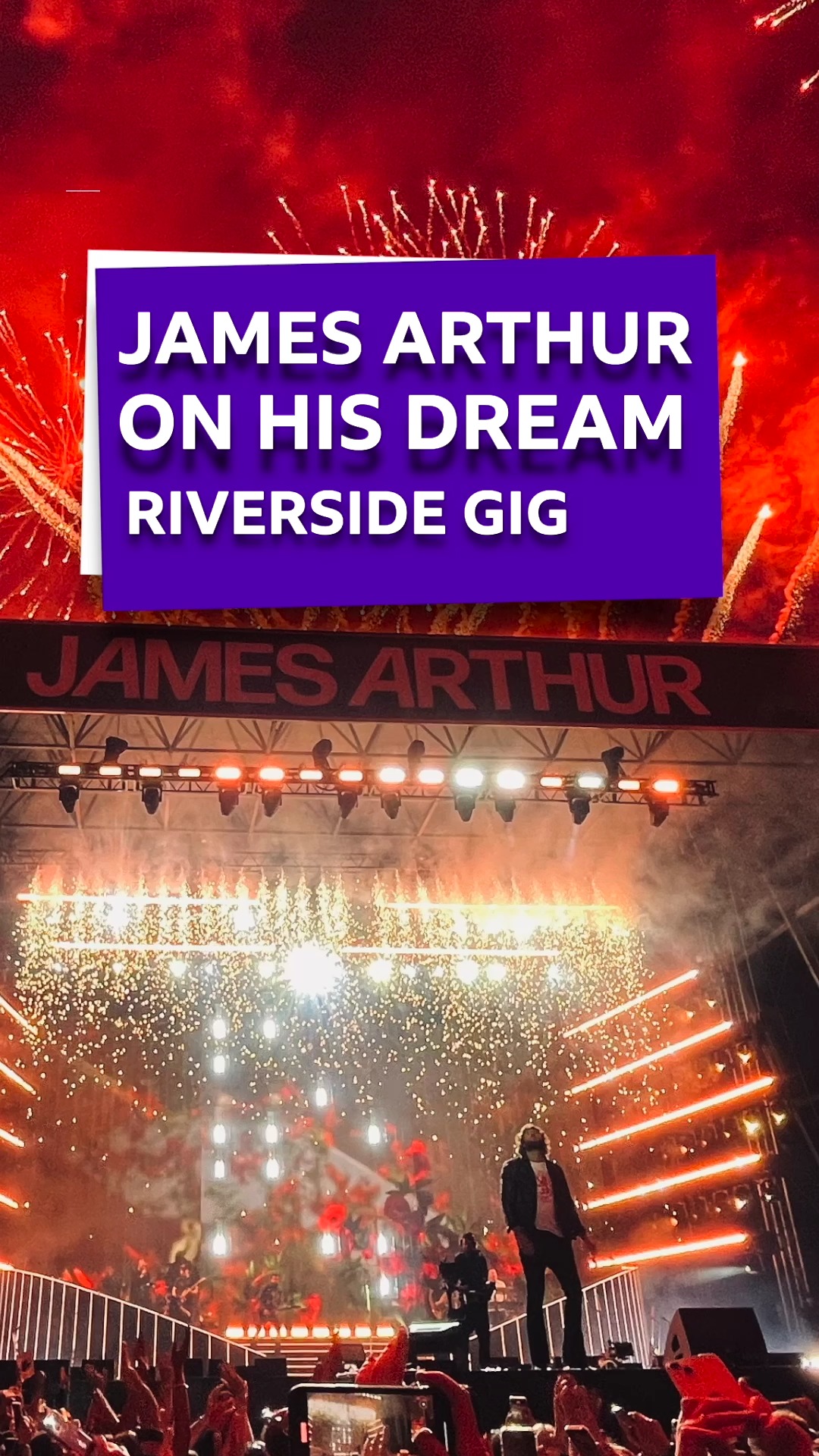James Arthur on life since his Riverside homecoming gig 🏟️ ️ | BBC Tees ...