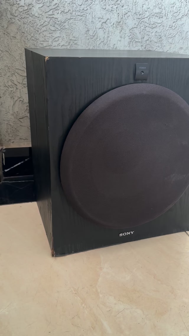 🔥 FEEL EVERY BEAT WITH THE SONY SA-W3000 powered Subwoofer