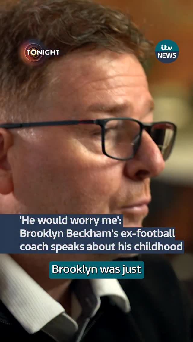 A former football coach who coached Brooklyn Beckham whilst he was at ...