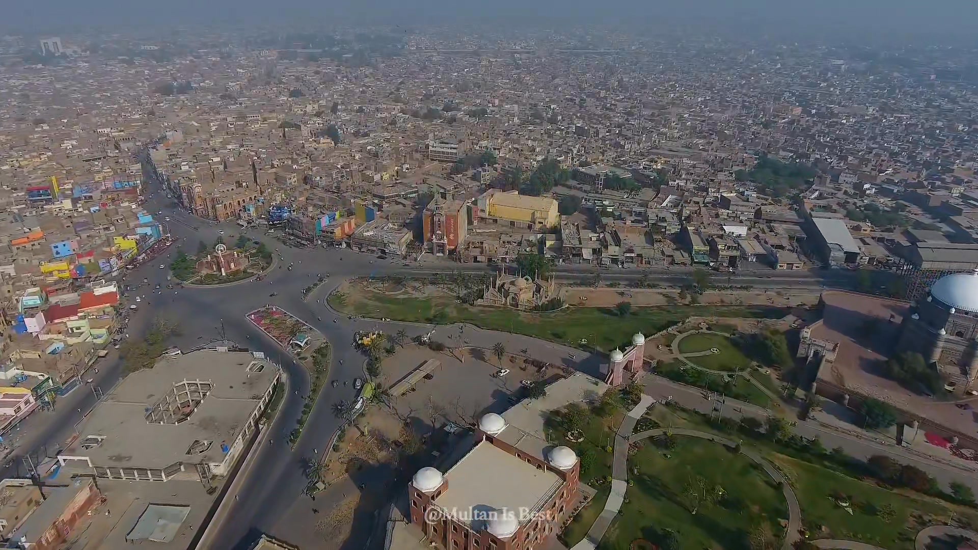 ملتان قلعہ کہنہ قاسم کا 7 سال پہلے کا فضائی نظارہ۔ | Multan Is Best ...