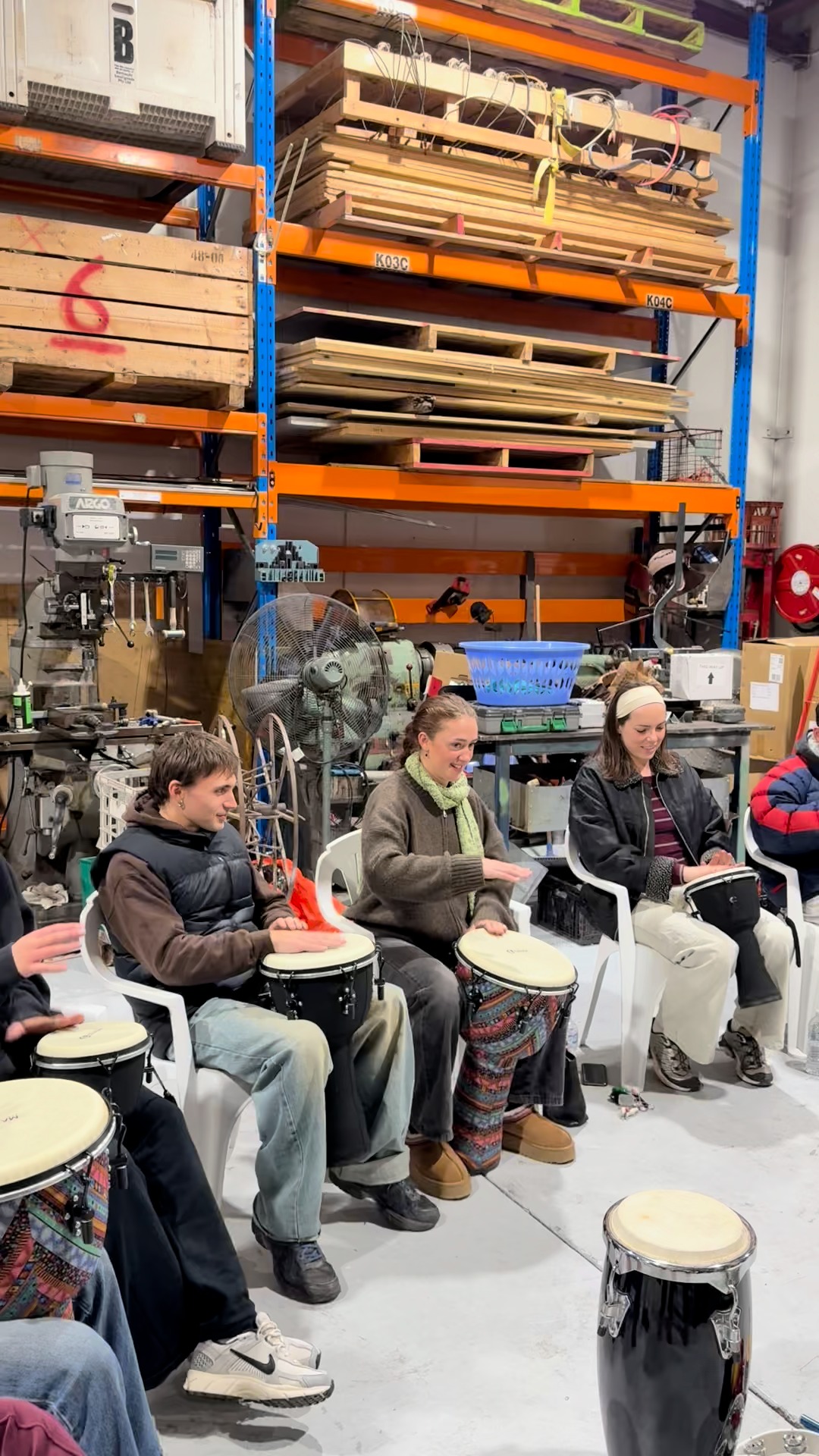 A wonderful momento to an awesome day! Drum Circle highlights! A little ...