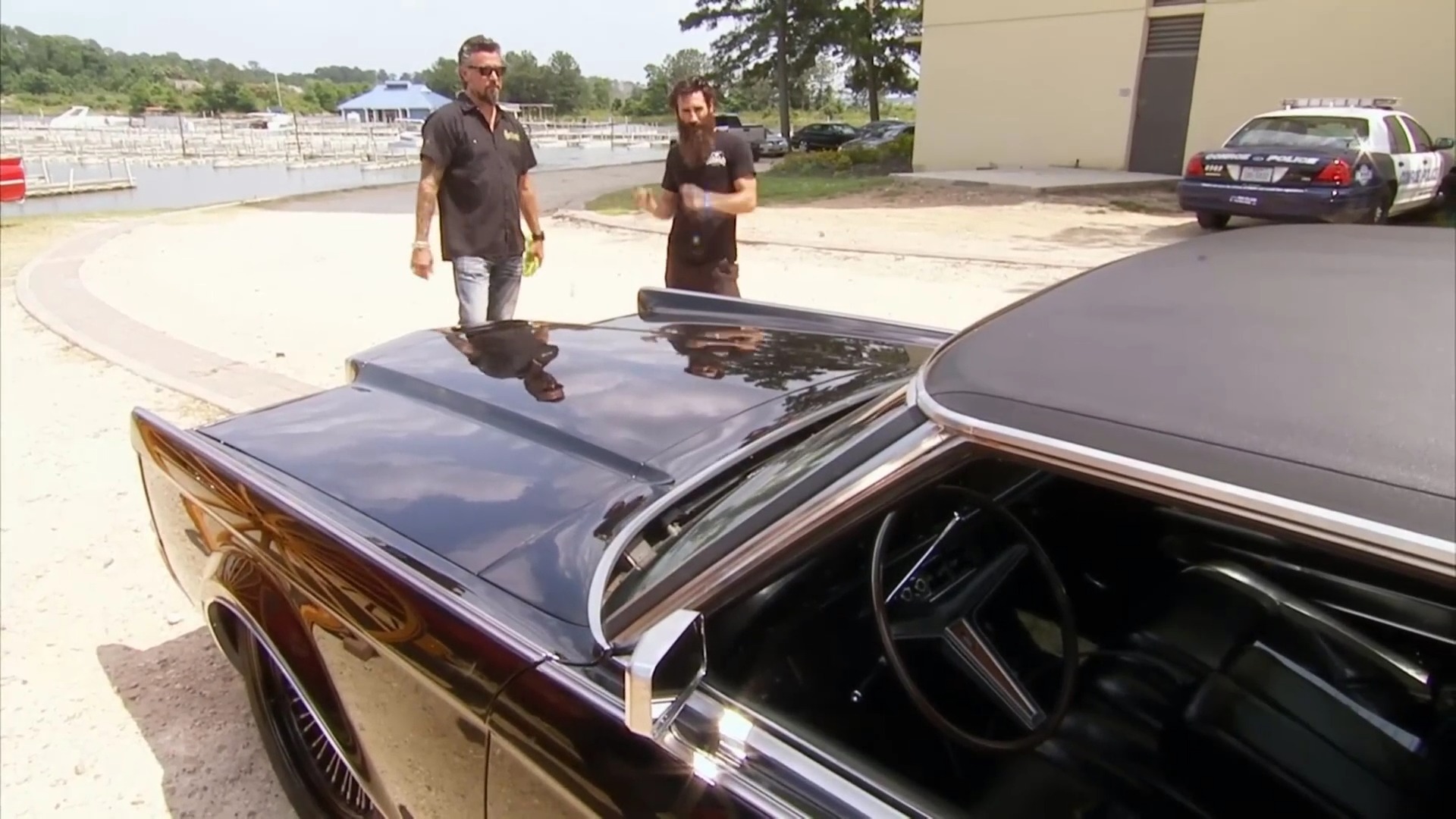 Richard Rawlings takes a custom 1970 Lincoln Continental from