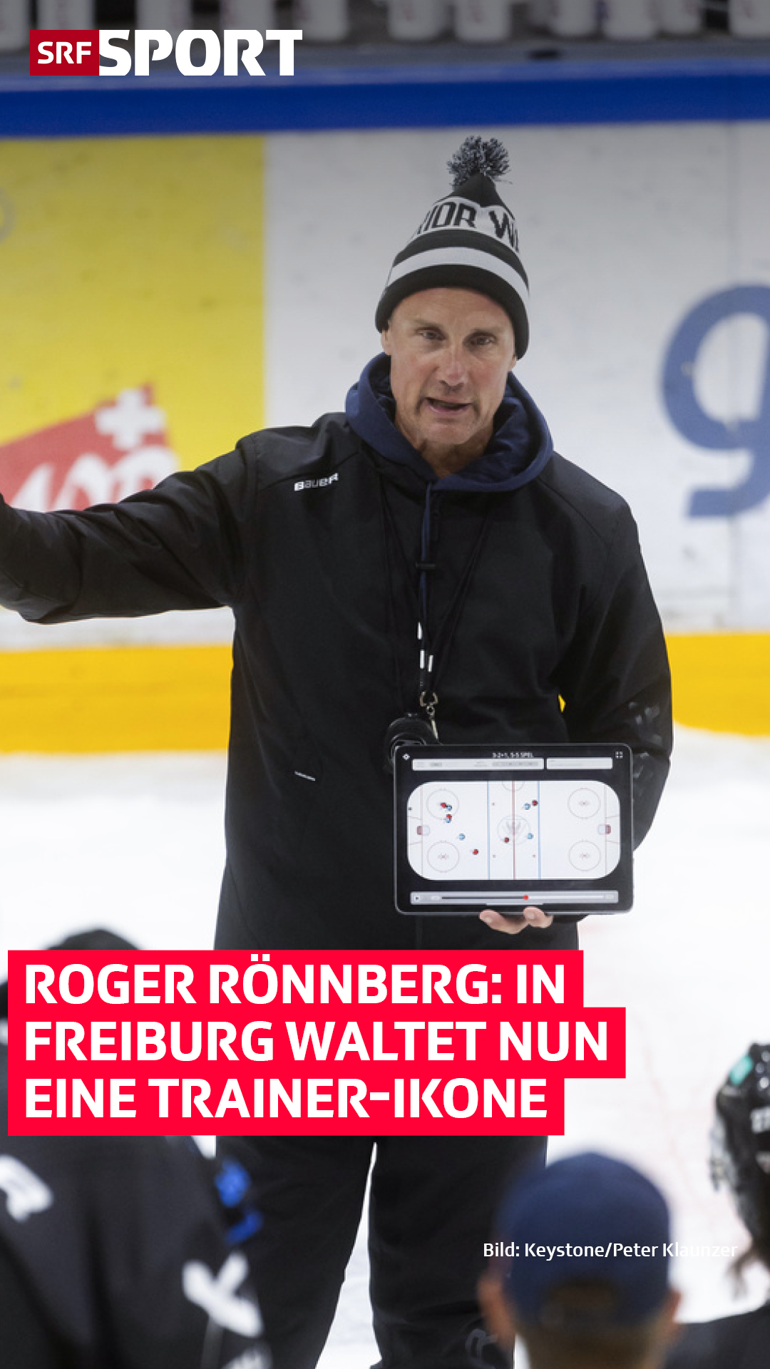 Eine Trainer-Ikone für Fribourg-Gottéron 🏒 In Schweden hat Roger ...
