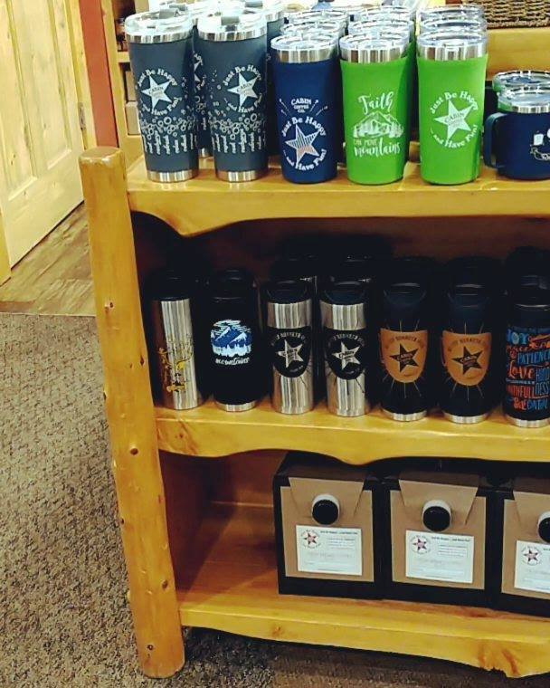 All of these brand... Cabin Coffee Co. Mason City, IA