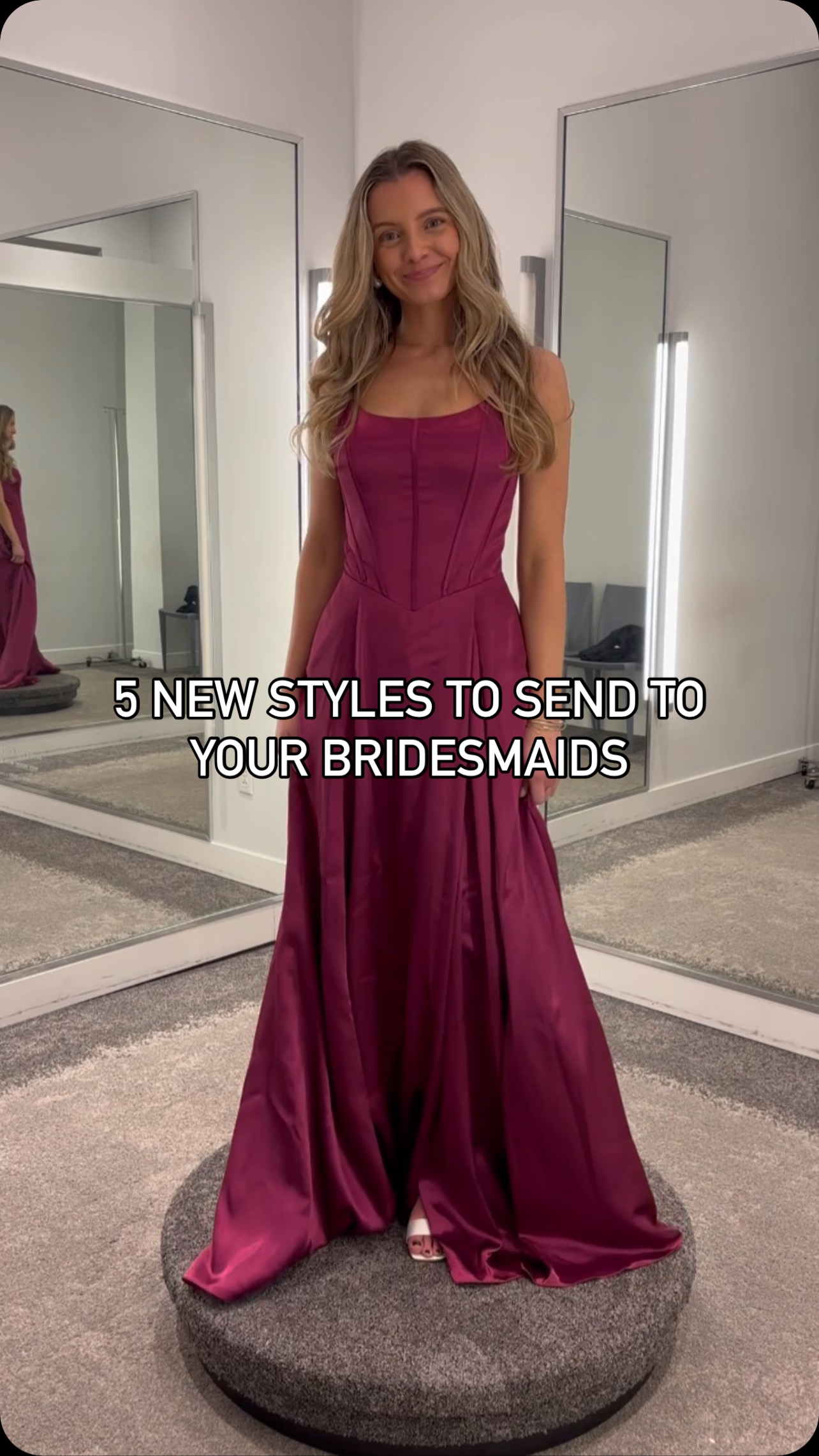 david's bridal burgundy prom dress David's Bridal F19951  Nearly Newlywed