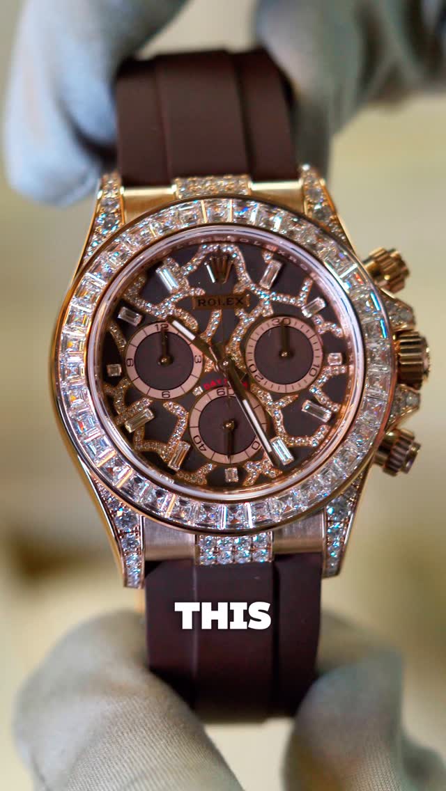 Meet the Rolex “Giraffe” Daytona reference 126555TBR, a rare, off
