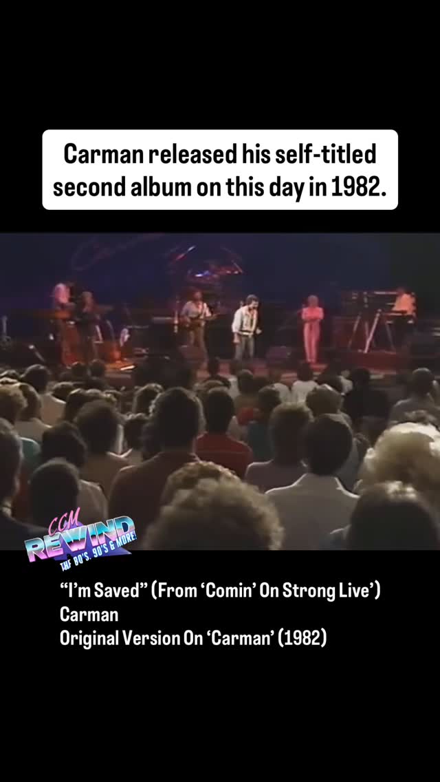 On this day in 1982, Carman released his self-titled second album on ...