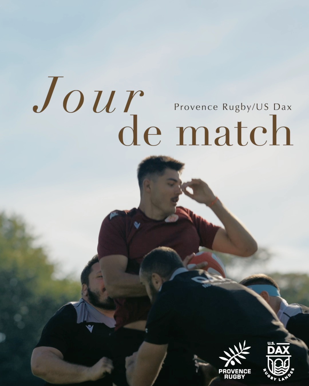 🏈𝙅𝙊𝙐𝙍 𝘿𝙀 𝙈𝘼𝙏𝘾𝙃🏈 Ce soir, nos rouges affrontent Provence Rugby pour la ...