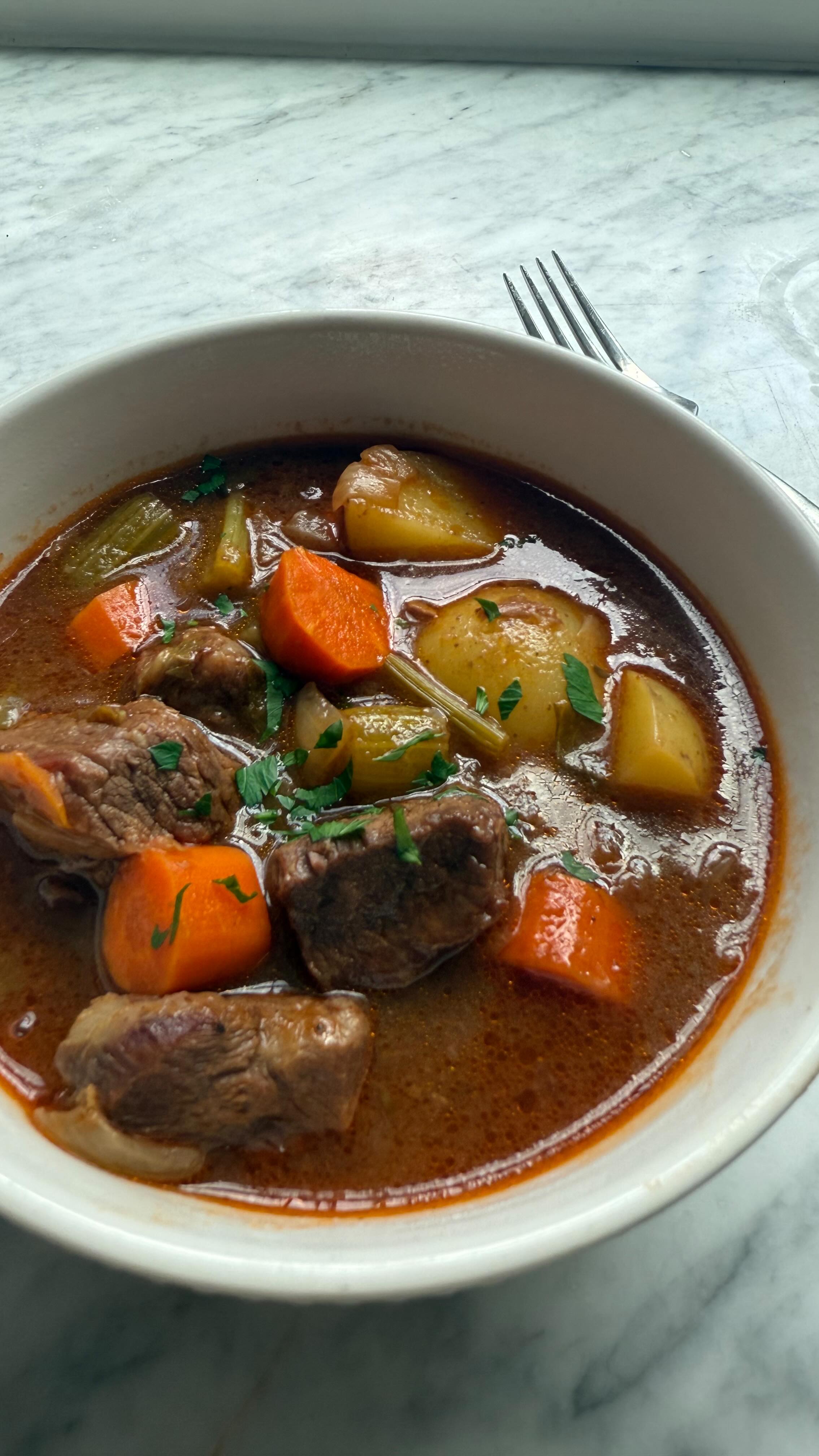 Classic Beef Stew 🍲 There’s nothing quite like a Dutch oven of slow ...