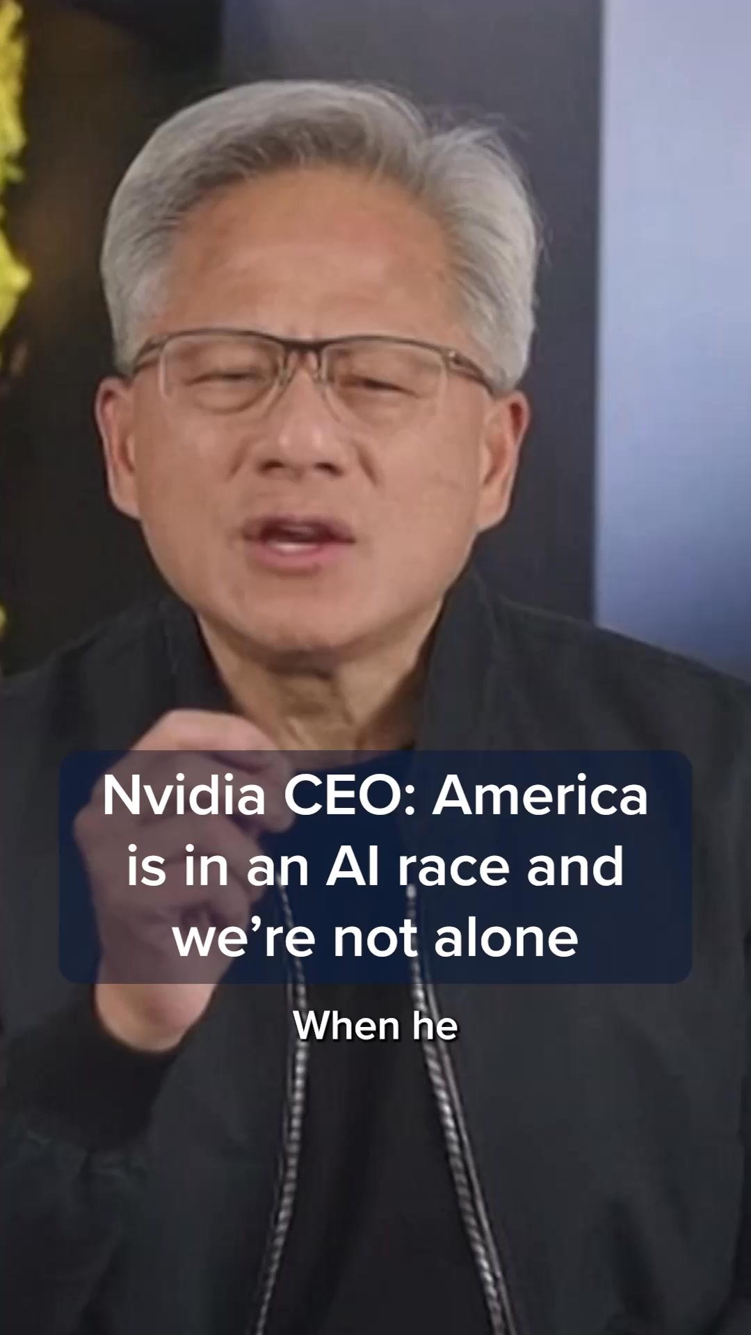 Nvidia CEO Jensen Huang says that President Trump rescinding the "AI ...