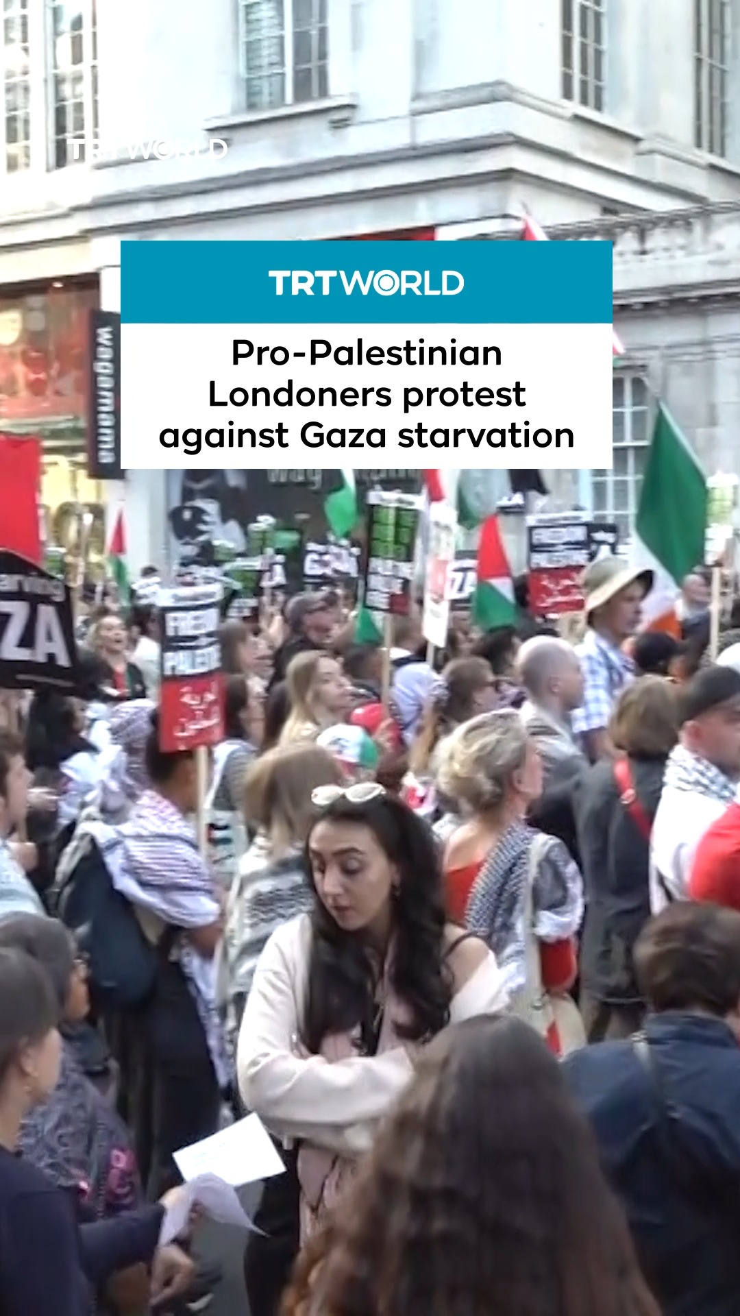 Pro-Palestinian protesters clanged pots and pans outside the Israeli ...
