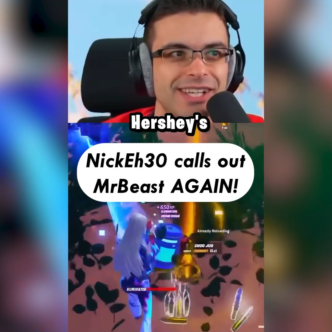 Nick is beefing with MrBeast again 😂 | Fortnite Hub