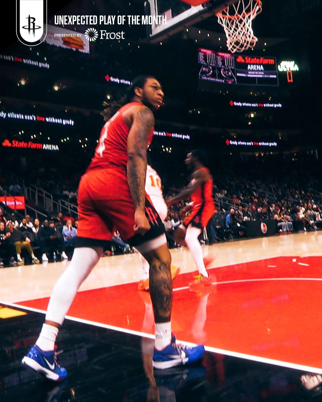 JD Davison did NOT hold back on this play 😳 Frost | # ...