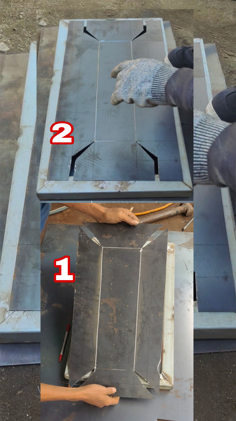 two different formula for double-bent plate #woerkshoplife | karya ...