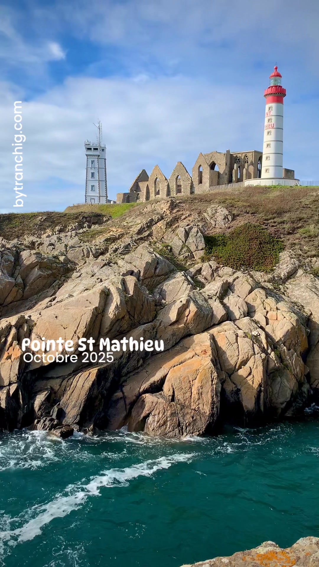 La pointe St Mathieu 06/10/25 #bytranchig #stmathieu #bzh #europe # ...