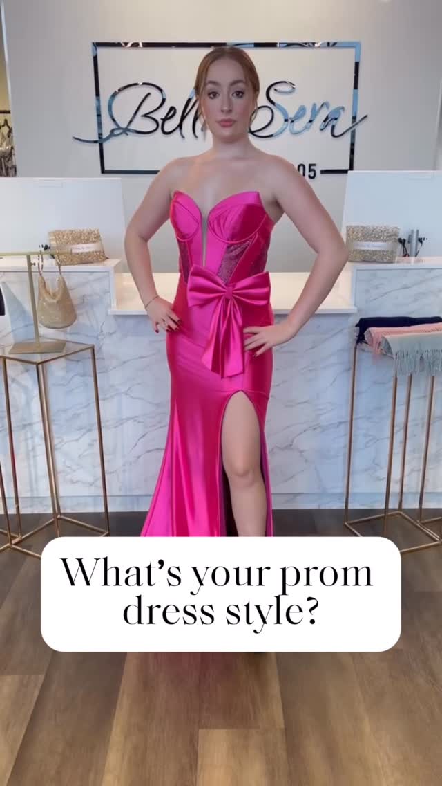 Three dresses. Three totally different prom vibes! Which look are you ...