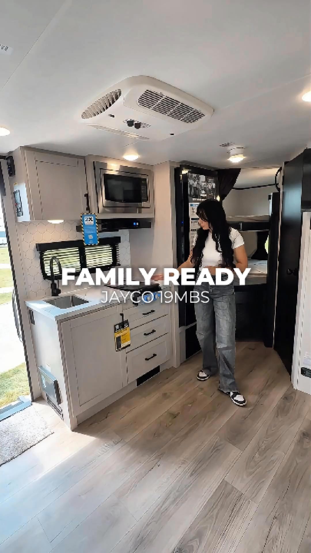 Murphy Bed + Bunks in 19MBS! 🙌🚐 The 2026 Jayco Jay Feather Air 19MBS ...