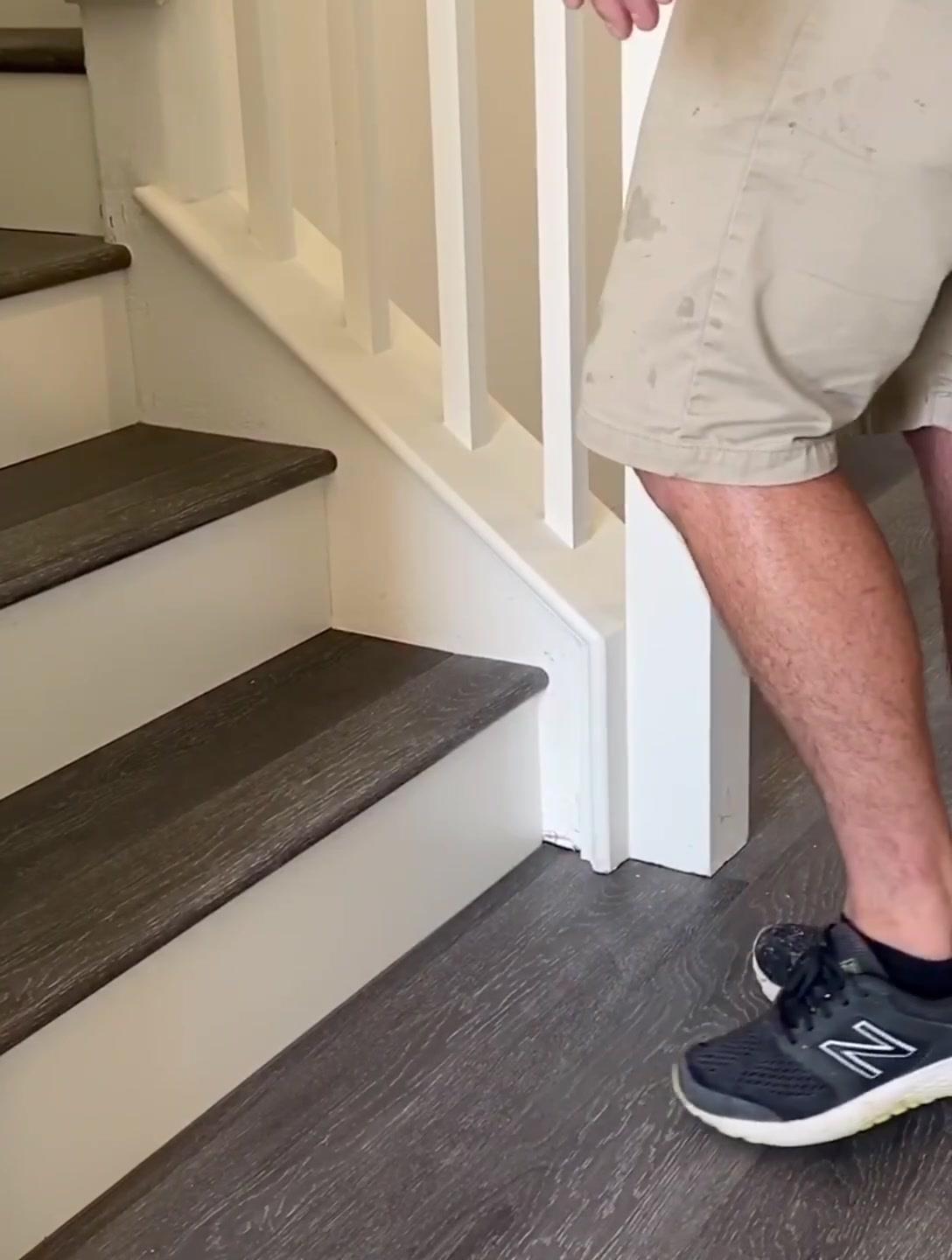 HOT TIP! Stair Risers vs. Melamine When finishing stairs, flooring ...