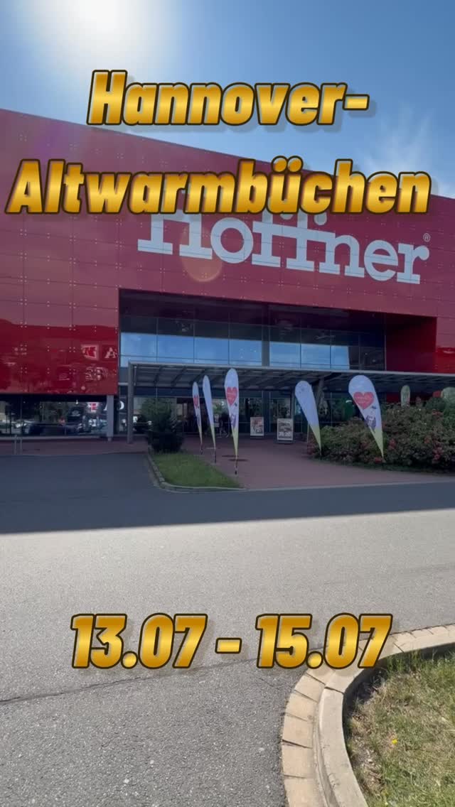 📍 Hannover-Altwarmbüchen – wir sind da!, Heute stehen wir bei Höffner und bieten Ihnen kostenlose Expertisen für Schmuck, Gold, Luxusuhren, Münzen und vieles mehr an., Unser Chef Marius Tsakonis gibt