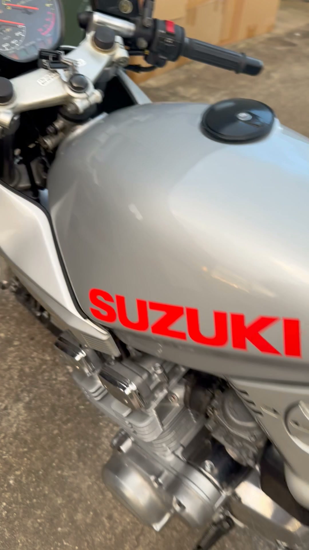 1982 Suzuki Katana 1100 with a genuine 34459km from new its in