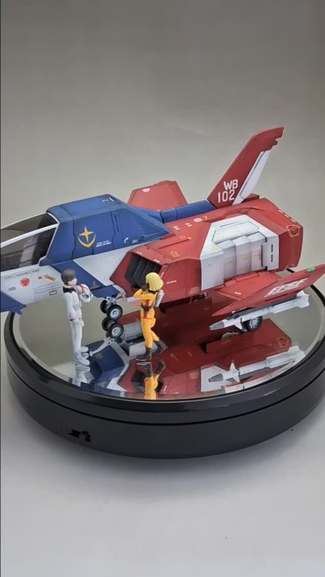 ワ*ル様 1/35 FF-X7 CORE FIGHTER 塗装済 完成品 ワ*ル様 1/35 FF-X7 CORE FIGHTER 塗装済 完成品 U.C. Hard Graph 1/35