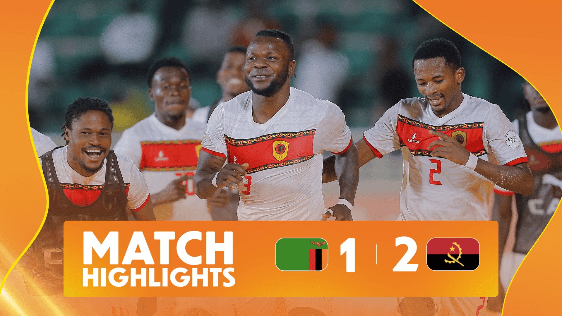 🎥 HIGHLIGHTS: 🇿🇲 1-2 🇦🇴 Angola come back to win it against Zambia ...