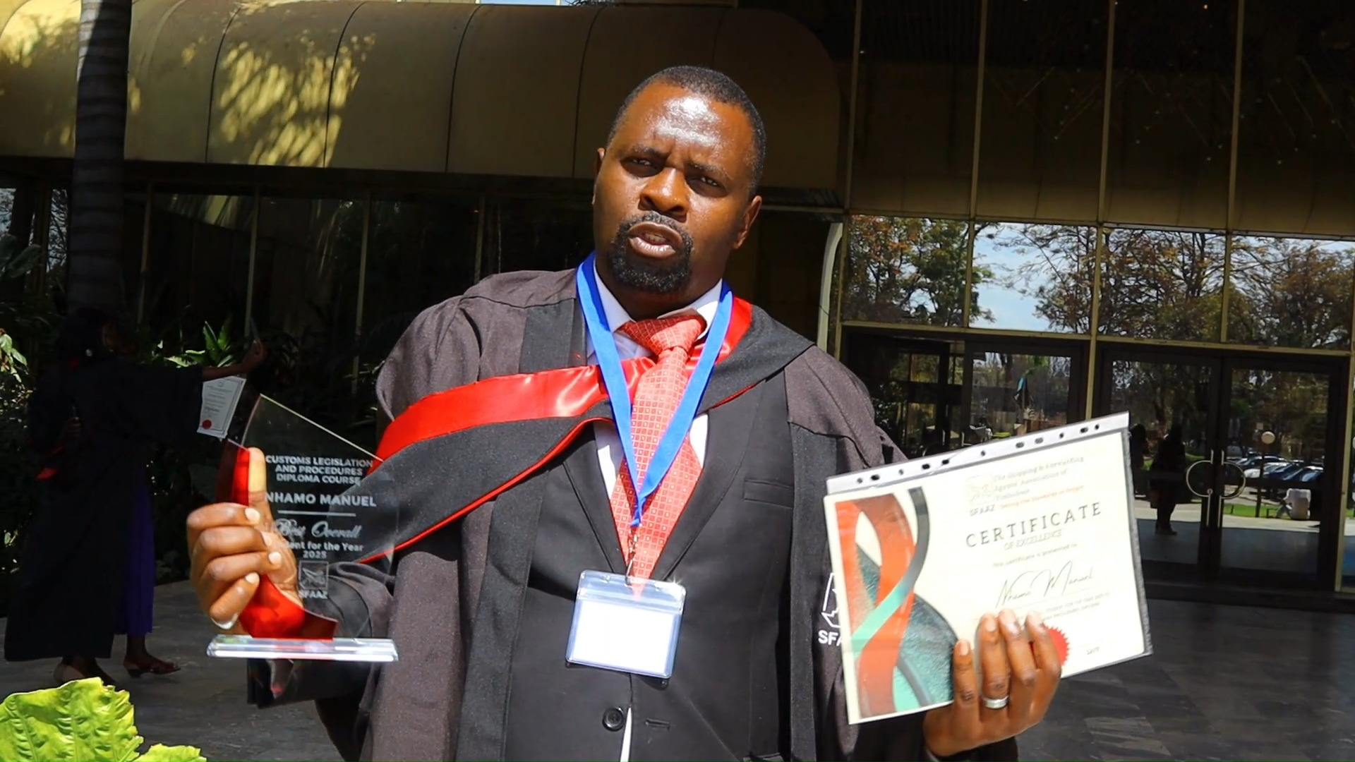 Huge congratulations to Nhamo Manuel, the Overall Best Student for the ...