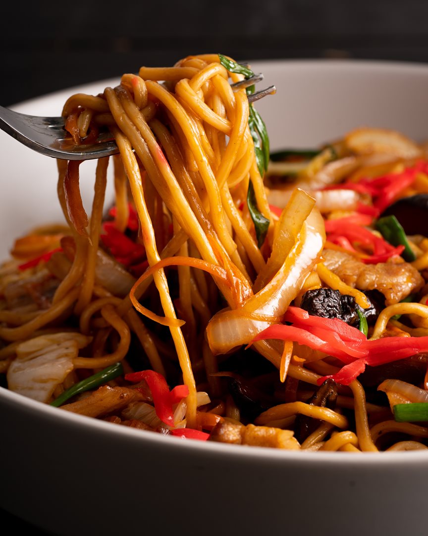 Japanese Stirfried Noodles (Yakisoba) Japanese Yakisoba Noodles 🤗💥 ️