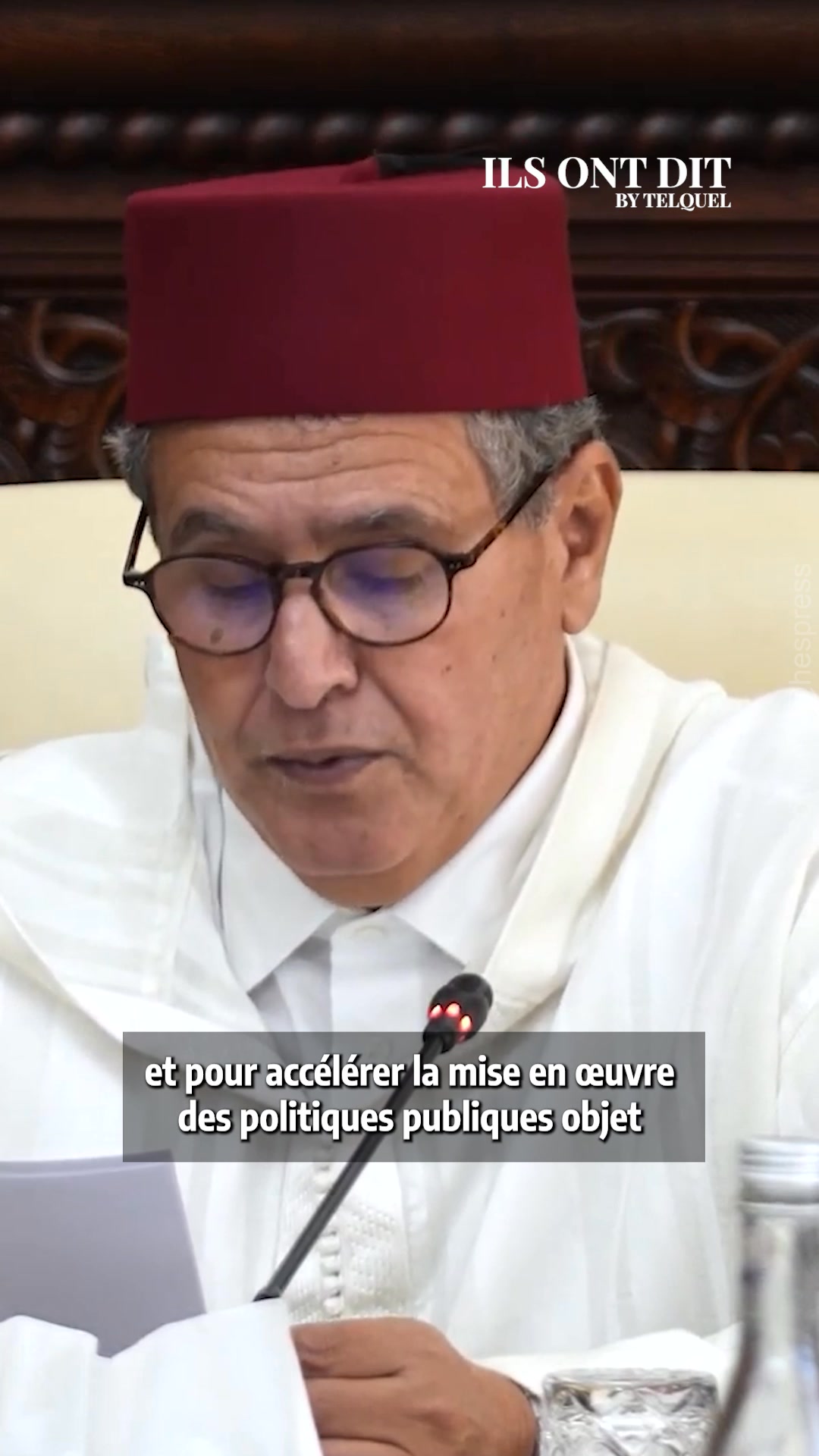 Le chef du gouvernement, Aziz Akhannouch, s’est exprimé jeudi en marge ...