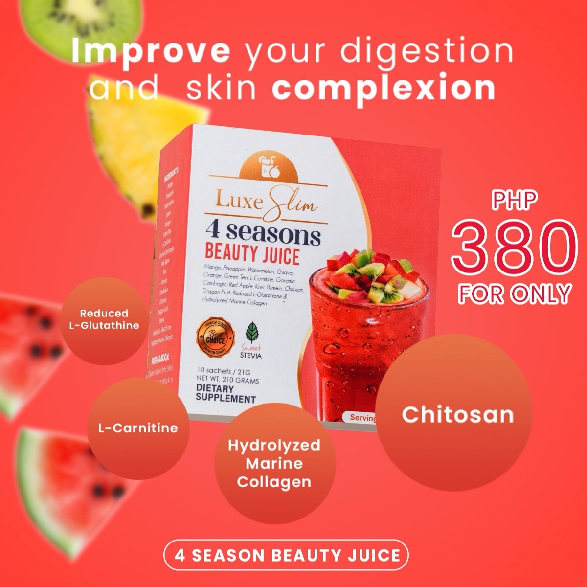 luxe slim glutathione review Taste the Goodness of 4 seasons drink from By Viyline! ✨, Shop here! 🛒, TIKTOK 👉🏻 https://www.tiktok.com/@viy.cortez, https://www.tiktok.com/@viycortez198, LAZADA👉🏻 QTY:1 CASE Glutathione; erythrocytes toner before serum