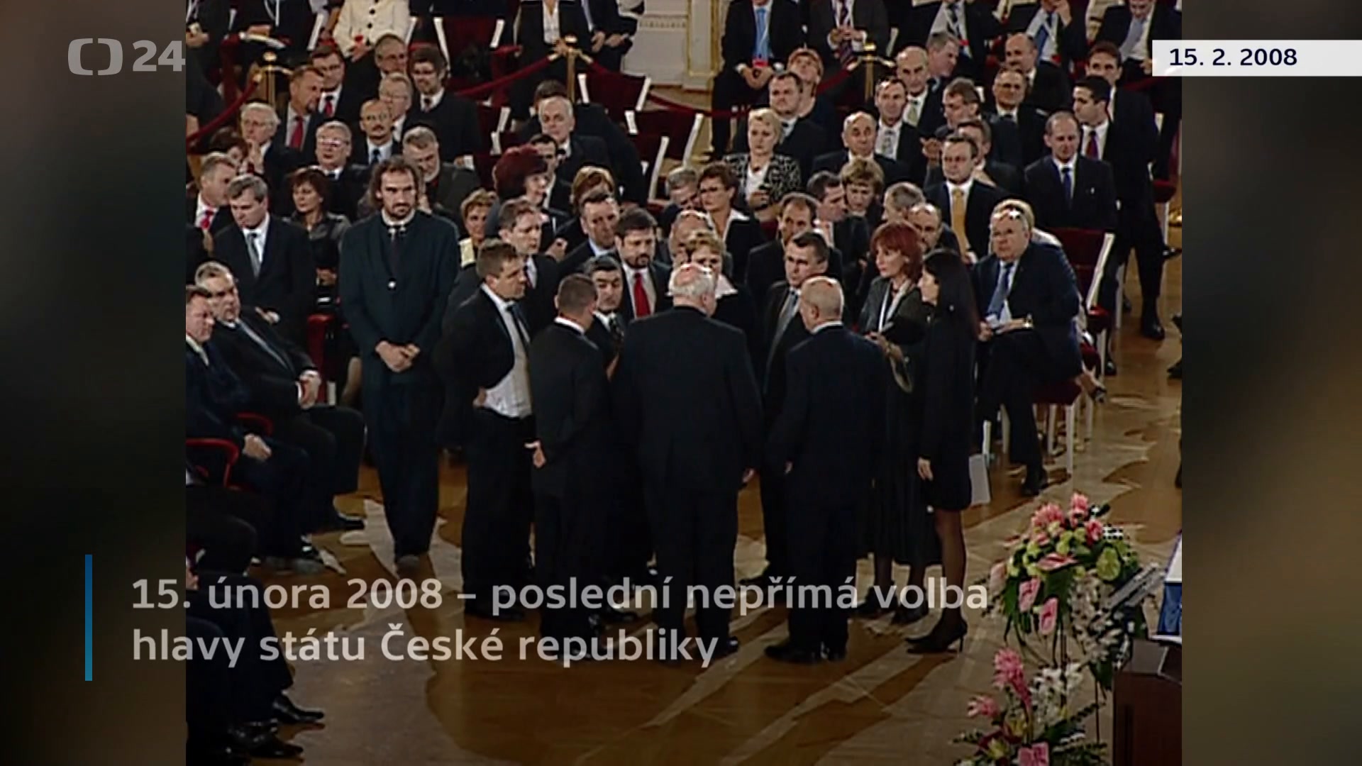 Poslední nepřímá volba prezidenta a první rozhovor po znovuzvolení ...