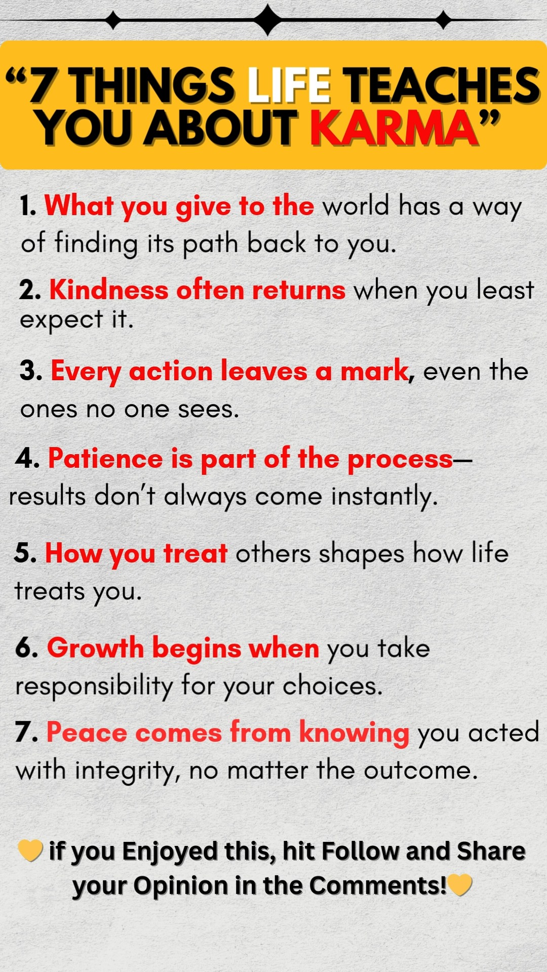 7 Things Life Teaches You About Karma — thoughtful, powerful, and reel ...