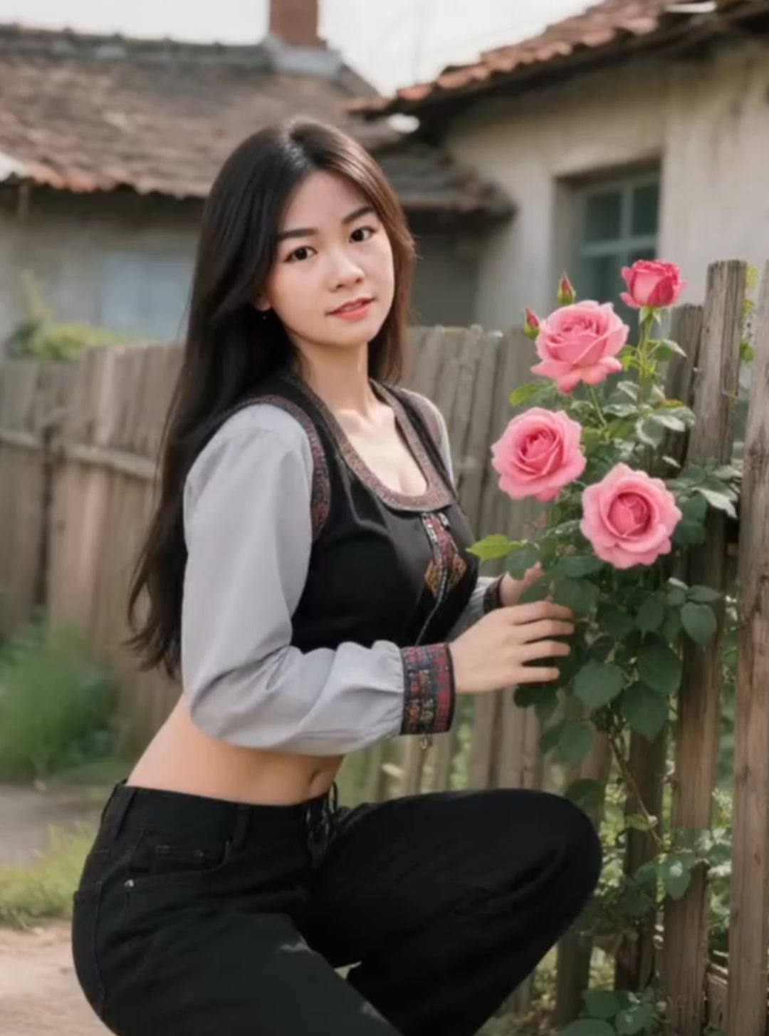 村花申請出戰!所謂的精緻在土地面前褪去浮華，太喜歡在農村了 #農村 #鄉村 #村花 #燕子的鄉村生活 #fyp | 燕子的鄉村生活 ...