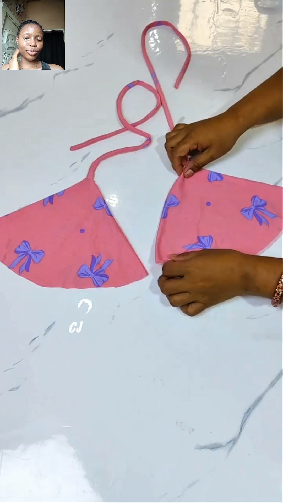 🧵 DIY Summer Bra Top Tutorial #DIYSummerBralette