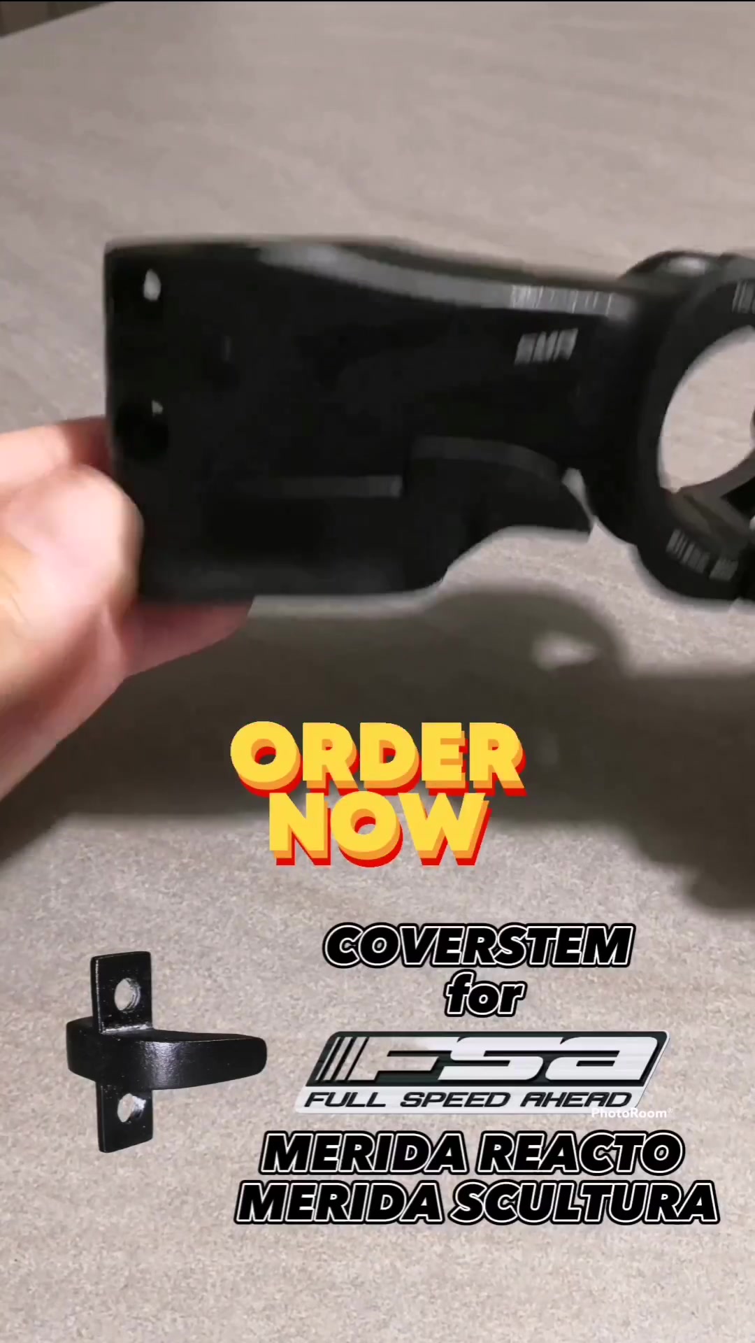 Do you ever seen my #coverstem for Fsa SMR stem of Merida Reacto