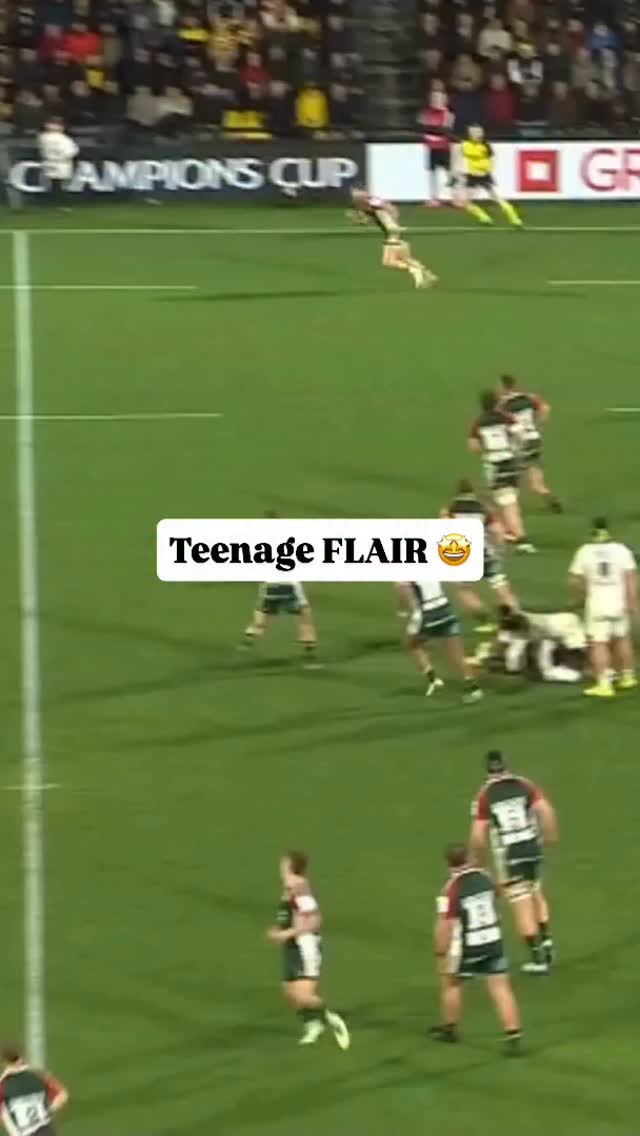 19-year-old on his Champions Cup debut against the two time European ...