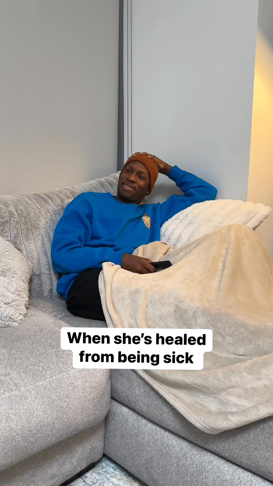 When she’s healed from being sick | Chan & Jamal | Facebook