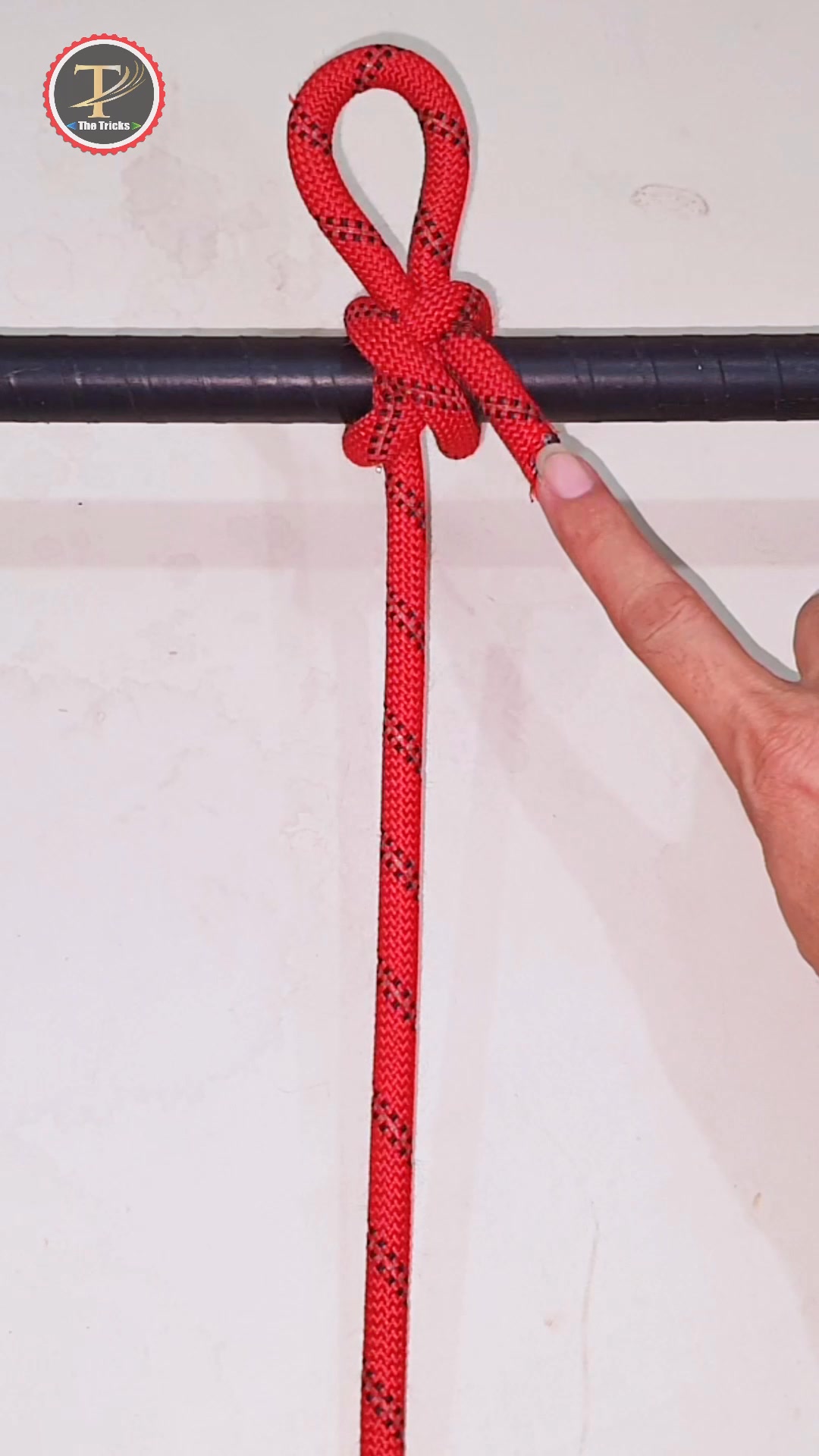 DIY Rope Knot 💡 Quick and simple step #diy #reelsfb #reelsviral #knots ...