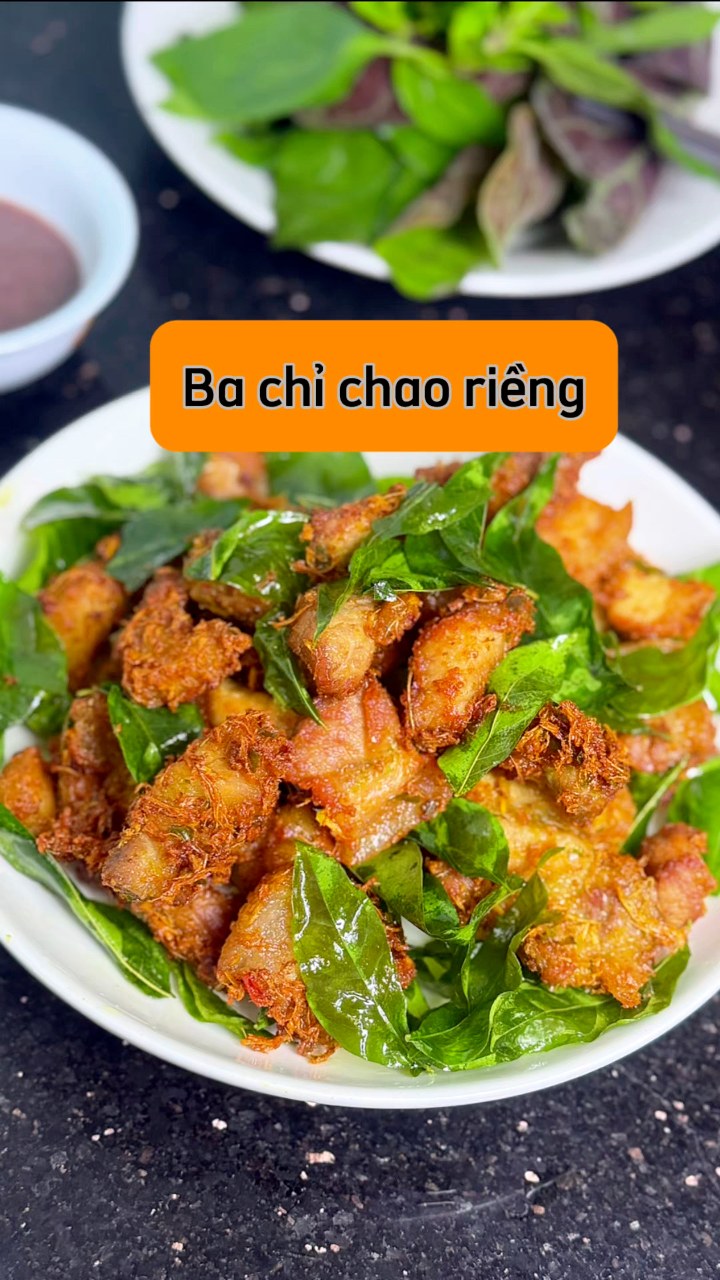 Ba chỉ chao riềng, món ăn dân dã nhưng tốn đủ thứ, tốn cả vitamin lành ...