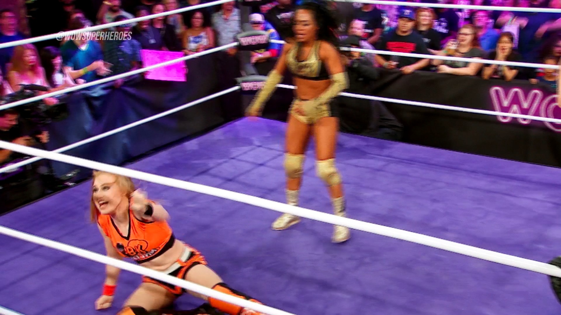 BK Rhythm vs Keta Rush | WOW - Women Of Wrestling | BK Rhythm is ...