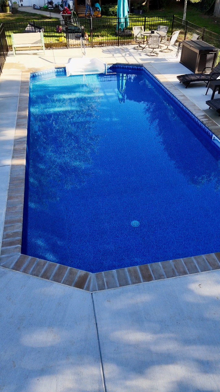 Before & After Transformation From outdated to outstanding! This pool ...