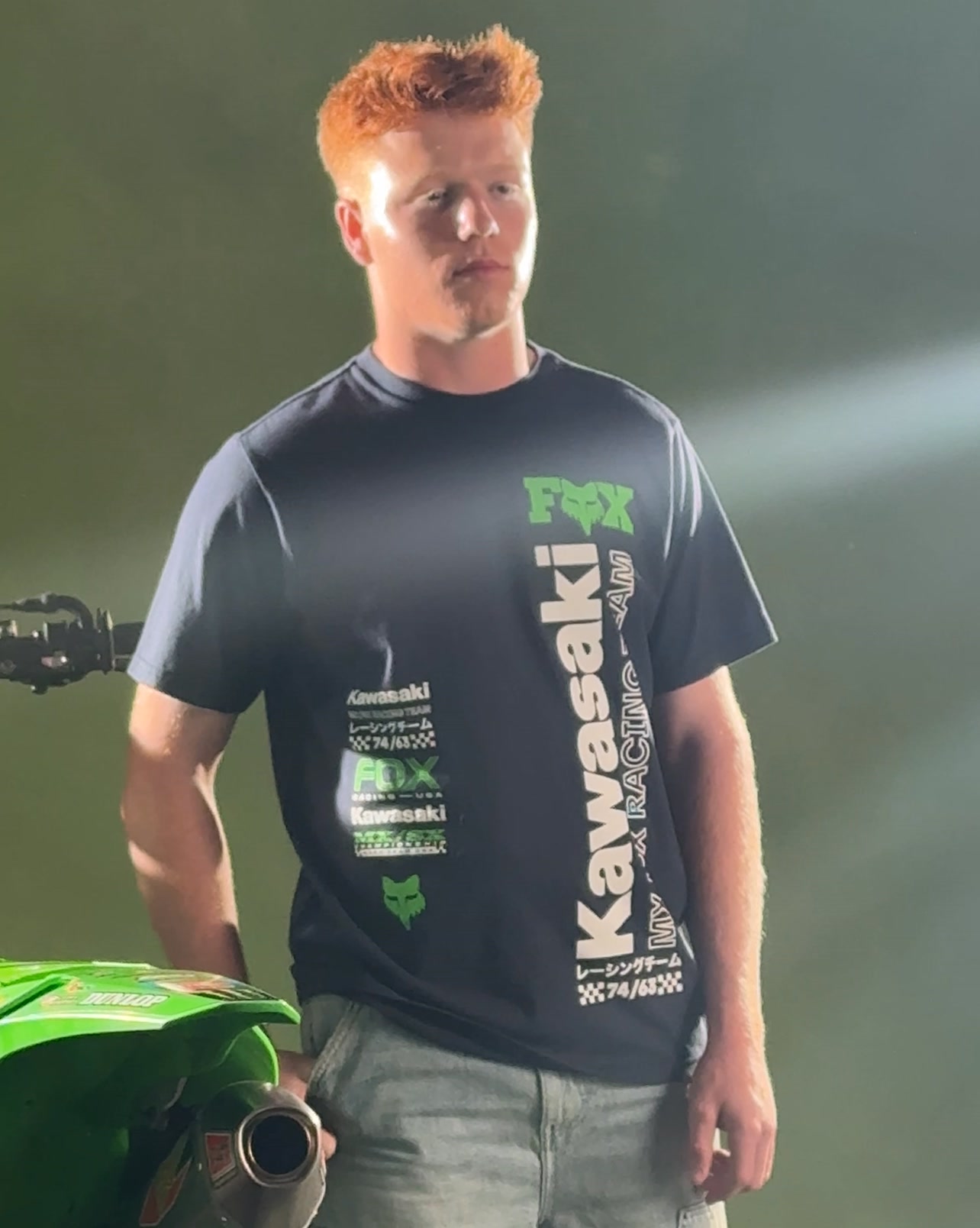 Official Kawasaki fan gear, designed with bold graphics, durable
