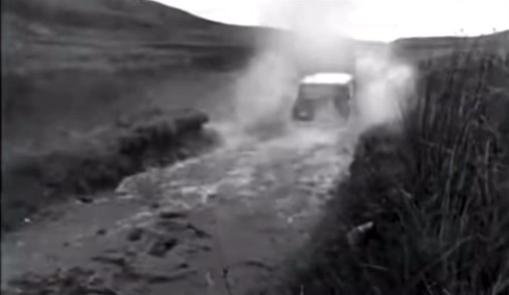 No it’s not Goodwood car park it’s Tony Fall destruction testing rally ...