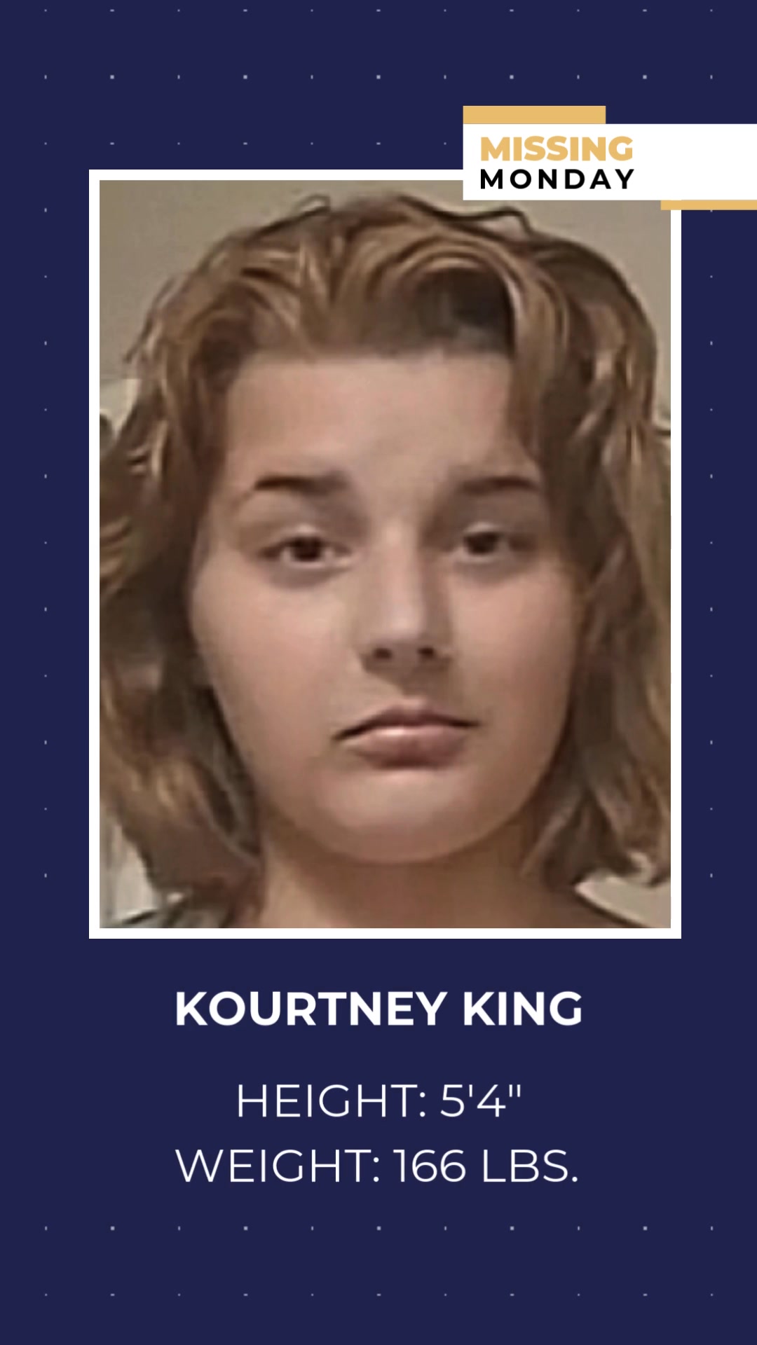 On this #MissingMonday, we are featuring Kourtney King who is missing ...