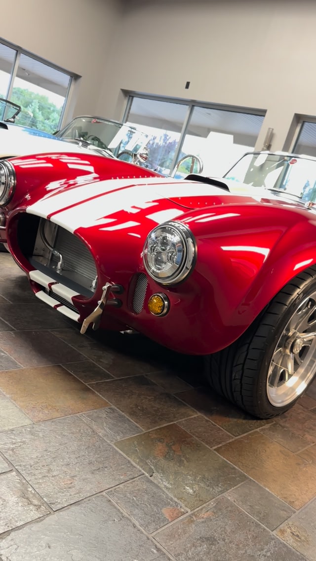 The Diamond Red with the White Stripe POPS‼️This 1965 @backdraft_racing ...