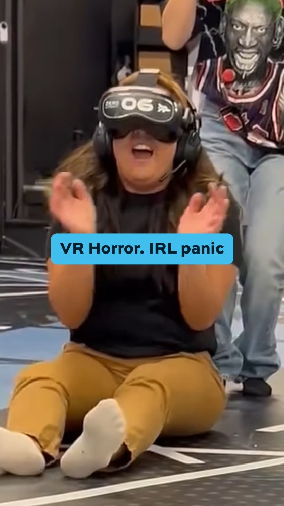 VR Horror... IRL Panic! 😂 Come and get scared this weekend! 👻 Book now ...