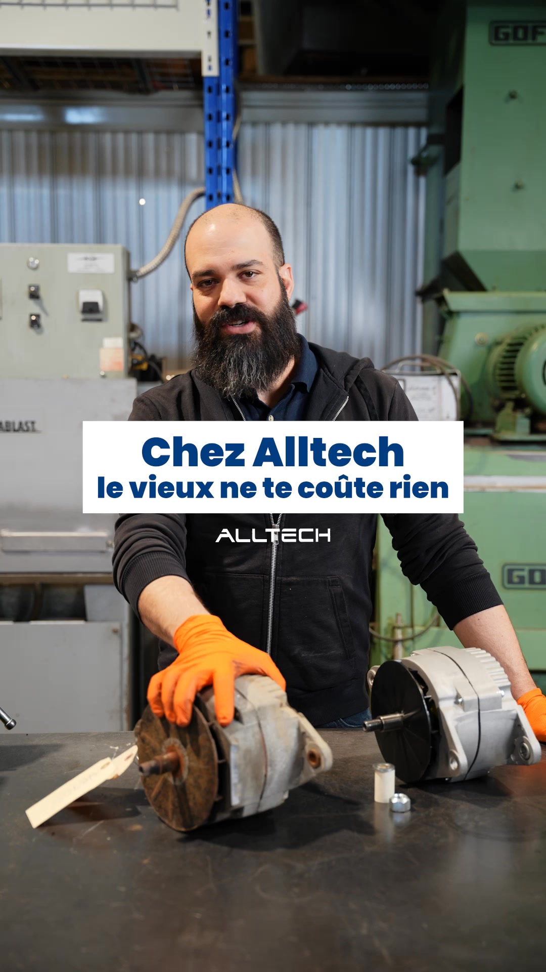 Chez Alltech, le vieux ne te coûte rien Alltech DC Armature Inc 7330 Av ...