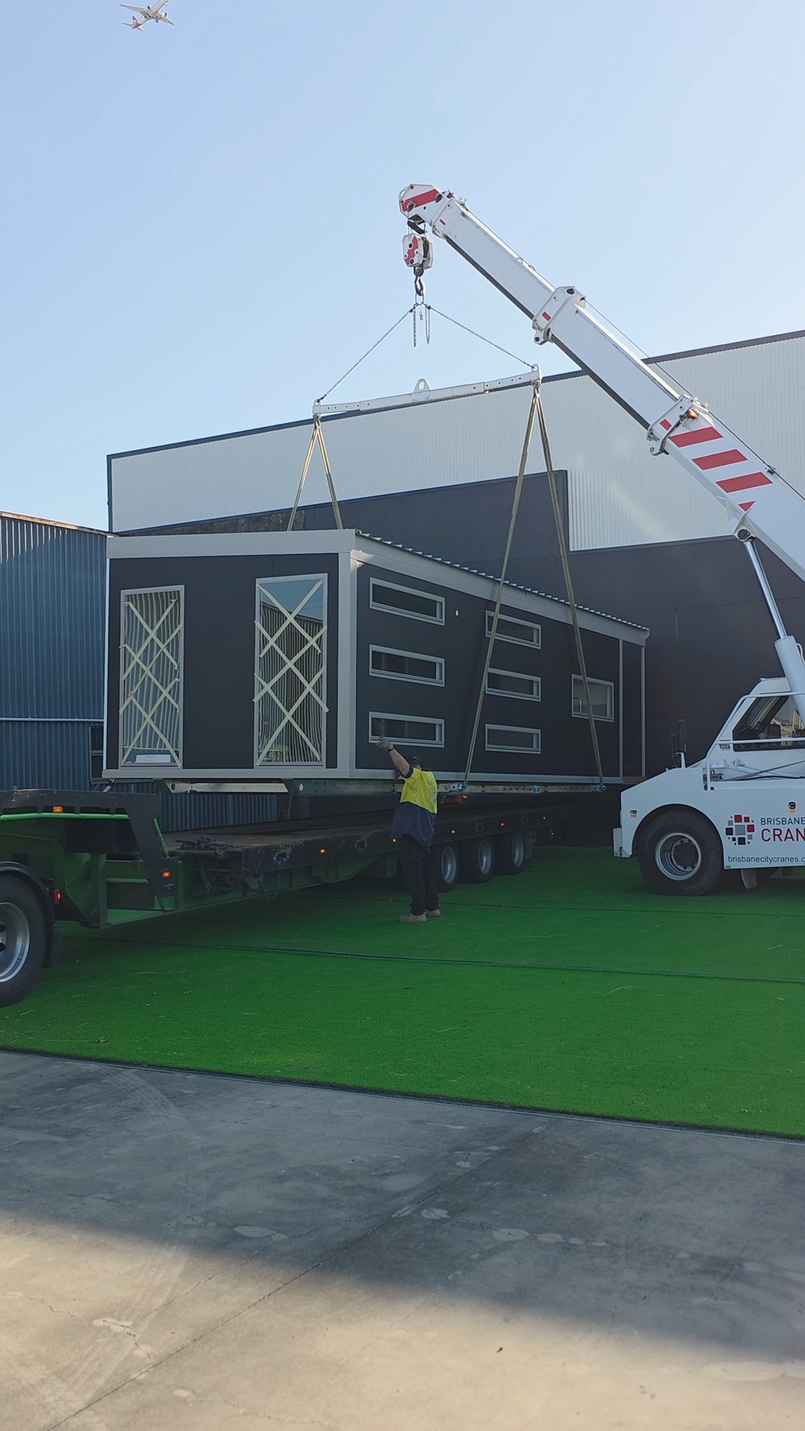Here’s a behind-the-scenes look at AJC Modular’s delivery and ...