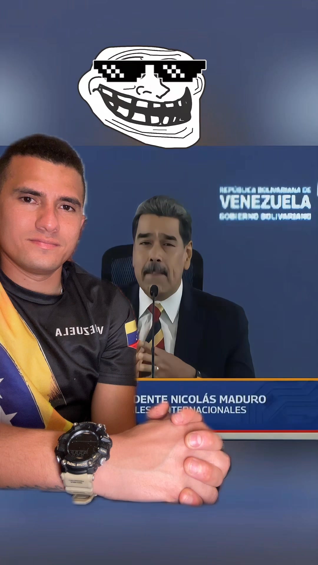 Hay le va un mensaje Presidente Trump de ese dictador #usa #venezuela # ...